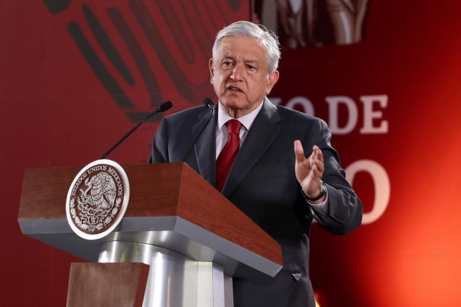 No actuaremos como el avestruz: Obrador