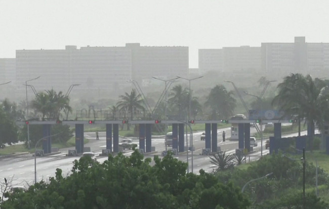 Polvo del Sahara cubre a Cuba