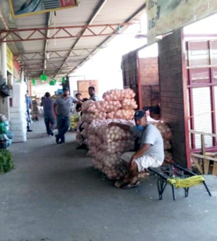 Labora sólo el 30% del personal en la Central de Abasto: Sánchez