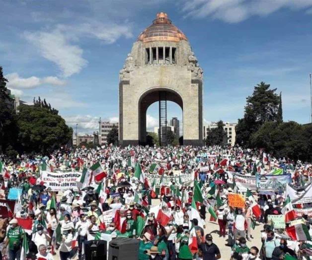 Protestan en la capital