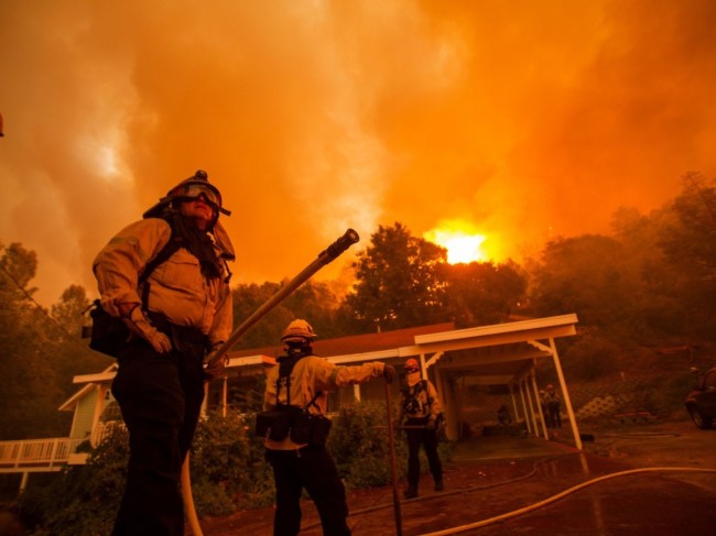 ¡California, un infierno!