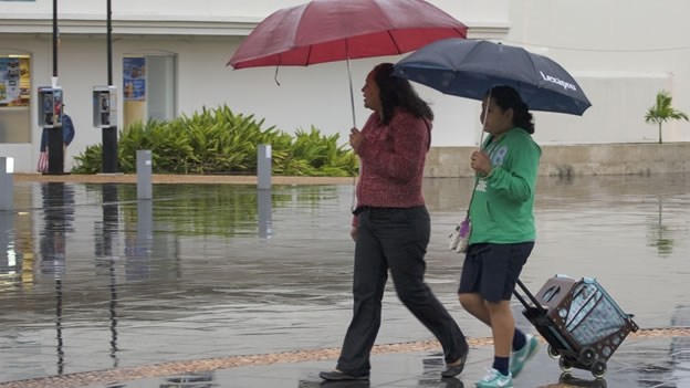 Anuncian lluvias fuertes en la región de Los Ríos