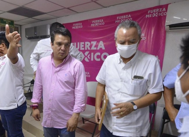 Dirigente nacional de Fuerza Por México visitó Tabasco