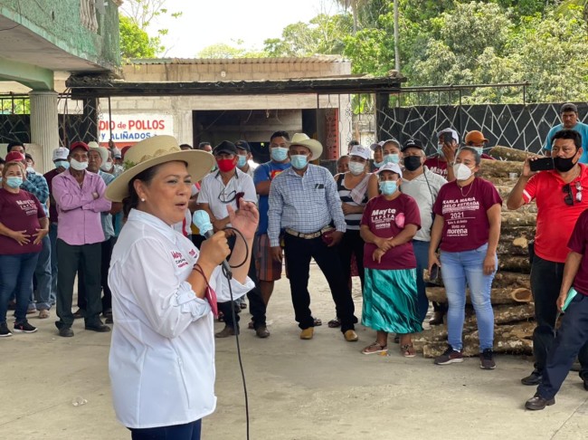 Las familias tendrán bienestar seguro: Mayte