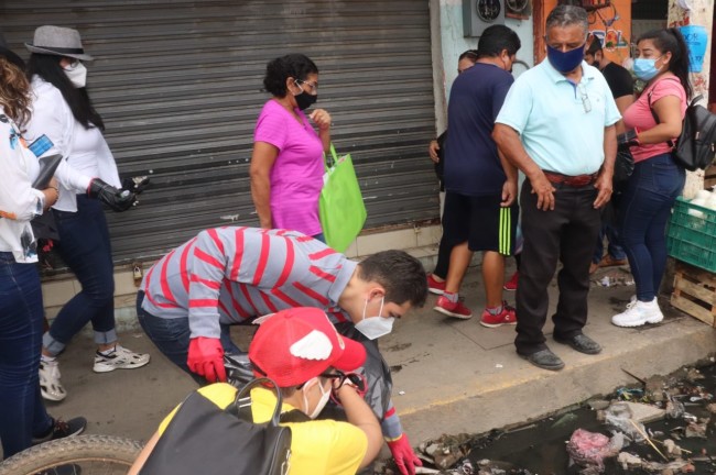 Organizan acciones de limpieza en Centro