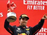 “Checo” Pérez logra su  podio 12 en Fórmula Uno