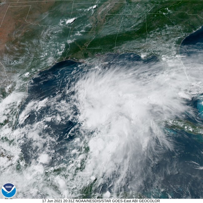 Anuncian fuertes lluvias para Tabasco con vientos