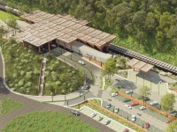 Presentan diseños para la estación del Tren Maya en Boca del Cerro