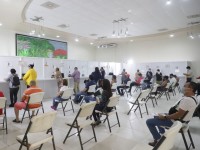 Gran participación ciudadana en recaudación por predial y agua en Centro