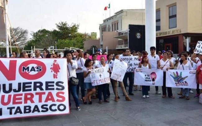 A la alza, cifra de feminicidios en Tabasco