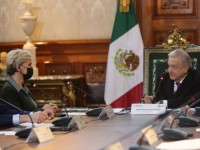 López Obrador se reunió con secretaria de Energía de EU