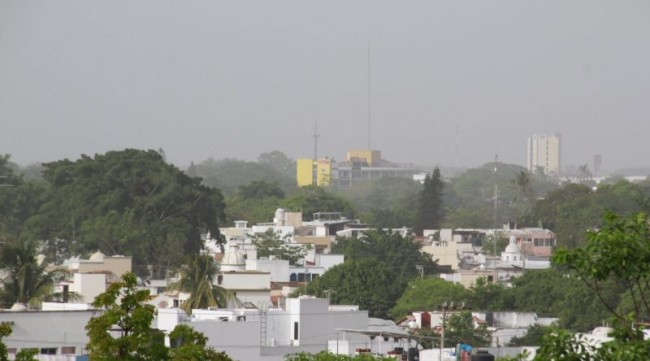 Llega polvo del Sahara a Tabasco con poca intensidad