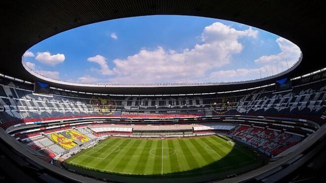 Estadio Azteca; será tres veces mundialista