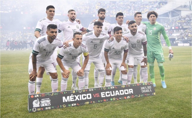 México contra Perú, Colombia y Suecia