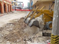 Atiende el SAS fuga   de agua, en el centro