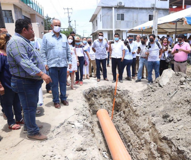 Supervisa Merino Campos diversas obras en Paraíso