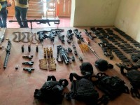 14 detenidos, dos heridos y un  arsenal decomisado en Topilejo