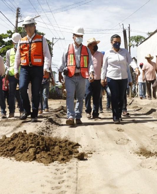 Supervisa Yolanda Osuna obras en Ocuiltzapotlán