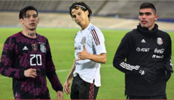 NUEVA CAMADA DE MEXICANOS EN EUROPA; giménez,Johan vázquez y laines, algunos