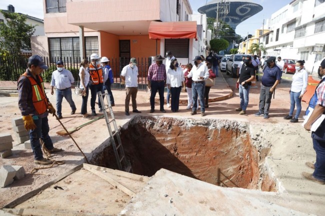 Supervisa Yolanda Osuna obras de beneficio social