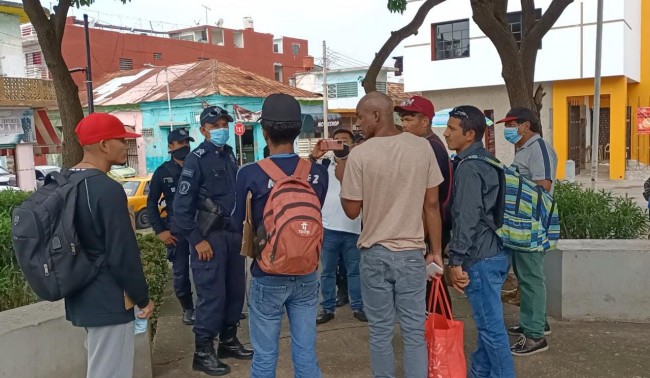 Vigilan elementos de SSPC el centro