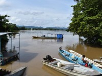 Amenaza el Usumacinta con afectar zonas bajas