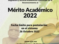 Para el Mérito Académico y Científico 2022 de la UJAT