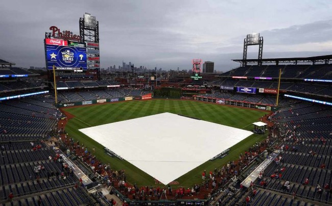 Suspenden el juego 3;   entre Houston-Phillies