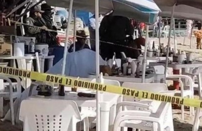 ASESINAN A DOS TURISTAS EN PLAYA DE MAZATLÁN