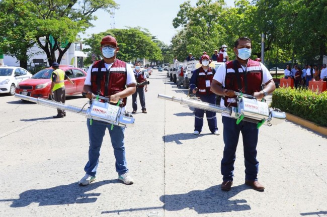 Inicia Centro trabajos de descacharrización en colonias