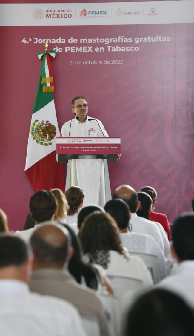 Inaugura Pemex la 4.ª Jornada de Mastografías