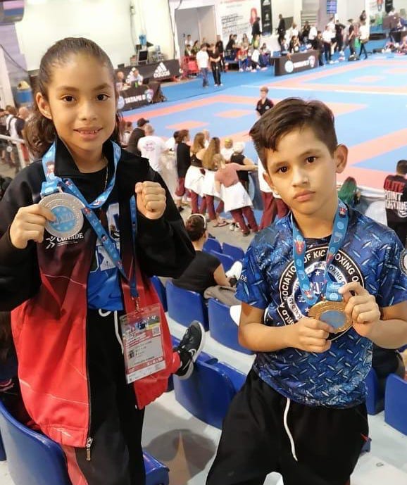 Kickboxing tabasqueño se  baña de plata y bronce en Italia