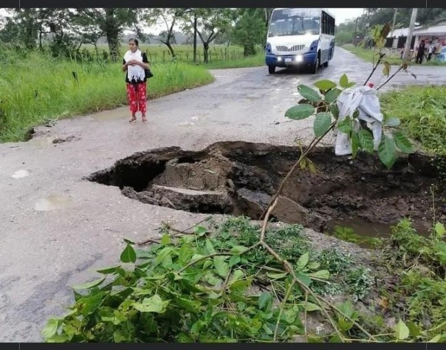 Erosiones y anegaciones han dejado las lluvias