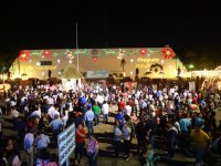 Inauguran el encendido navideño y nacimientos de Villahermosa