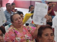 Cumple compromiso CERTT entrega títulos de propiedad