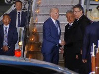 Joe Biden, presidente de EU, llega a México