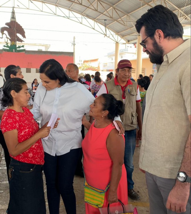 Supervisa Montiel Reyes el pago de pensiones