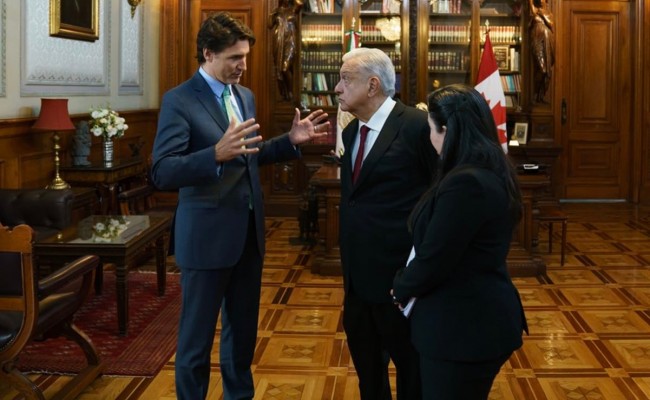 Fortalecer el comercio y apoyar la democracia: Trudeau