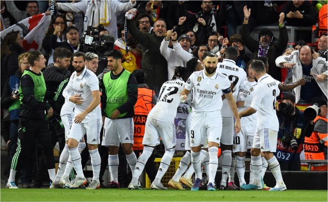 Real Madrid goleó a Liverpool 5-2