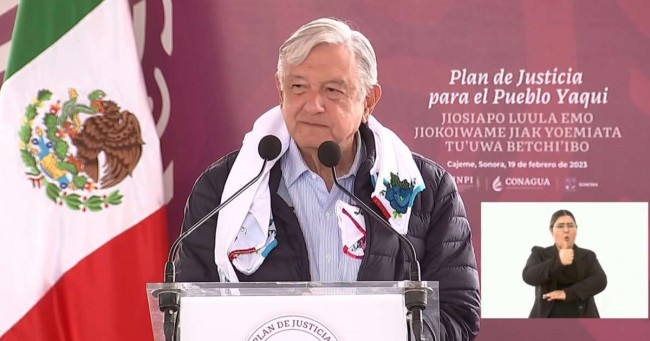 Morena se mantendrá en 2024, advierte AMLO