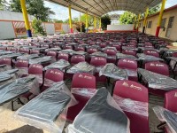 Continúa Pemex entregando mobiliario en escuelas de Tabasco