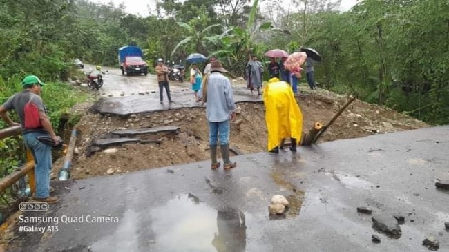 Frente frío 28 dejó severas afectaciones en la Sierra