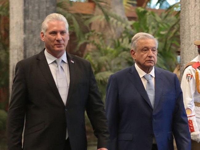 Supervisarán AMLO y Miguel Díaz-Canel avance del Tren Maya