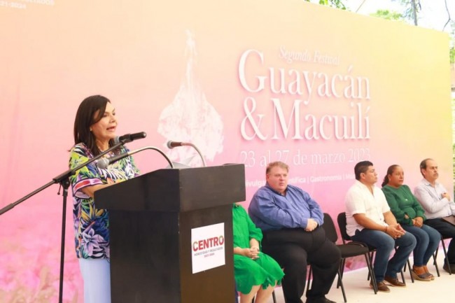 Inaugura Yolanda Osuna ‘Segundo Festival Guayacán & Macuilí 2023’