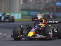 Checo Pérez en un mal día para el GP de Australia de F1