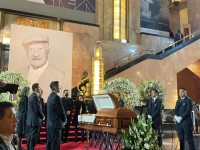 Despiden en Bellas Artes al actor Ignacio López Tarso