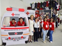 Llaman a tabasqueños a continuar colaborando con la Cruz Roja