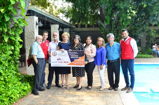 Llaman a los tabasqueños a seguir apoyando a la Cruz Roja