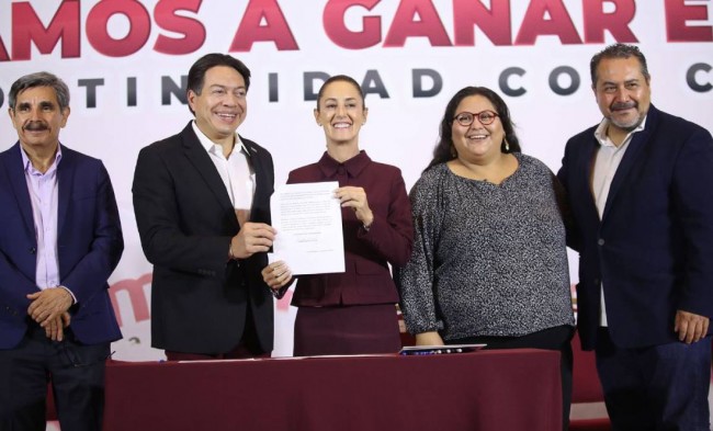 Quedan inscritos los aspirantes de Morena; inicia la carrera