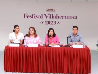 Presenta Yolanda Osuna programa del Festival Villahermosa 2023